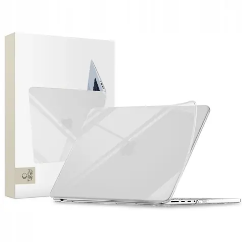 Tech-Protect Softshell transparent / Schutzhülle / Apple MacBook Pro 14" / 2021-2026