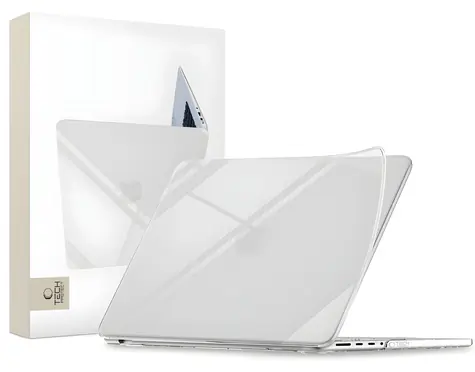 Tech-Protect Softshell transparent / Schutzhülle / Apple MacBook Pro 16" / 2021, 2023-2026