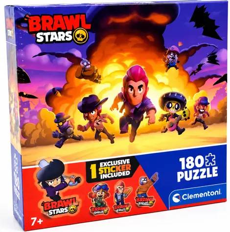 Clementoni Puzzle Brawl Stars 3 / 180 Teile / ab 7 Jahren