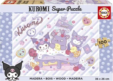 Educa Holzpuzzle Kuromi / 100 Teile
