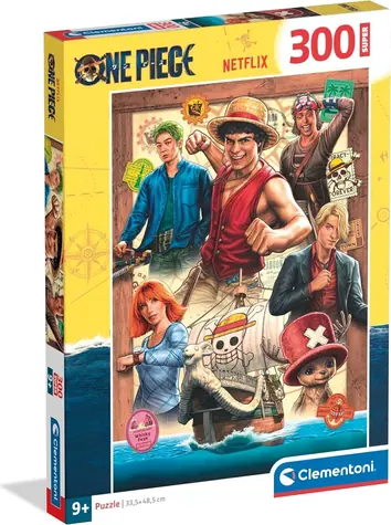 Clementoni Puzzle One Piece SUPER / 300 Teile / 33,5 x 48,5 cm