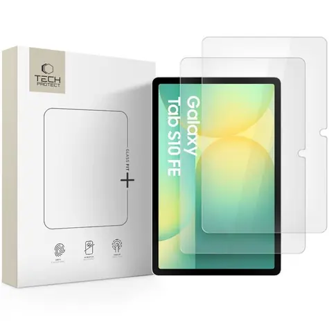 Tech-Protect Glass Fit+ 2er-Pack transparentes/gehärtetes Glas für Samsung Tab S7/S8/S9 11.0/S9 FE/S10 FE 10.9