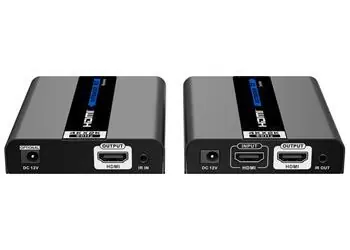 PremiumCord HDMI-Verlängerungskabel 50 m / HDMI-Verlängerung / 4K 60 Hz / HDMI 2.0 / Cat6/6a/7 / lokaler HDMI-Ausgang