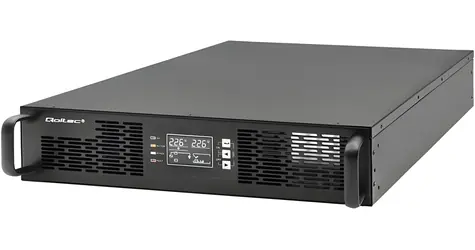 Qoltec 52287 / USV / Rack / 3000 VA / 3000 W / LCD