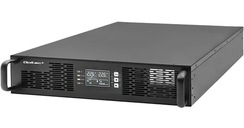 Qoltec 52286 / USV / Rack / 2400 VA / 2400 W / LCD