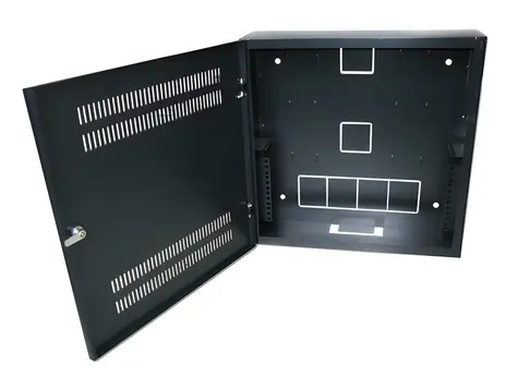 Xtendlan Wandrack 540x150x550 mm schwarz / Wandrack / 19" / 2 HE + 4 HE