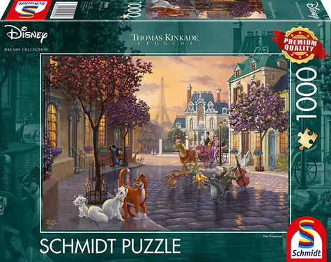 Schmidt Puzzle Aristocats / 1000 Teile / ab 12 Jahren