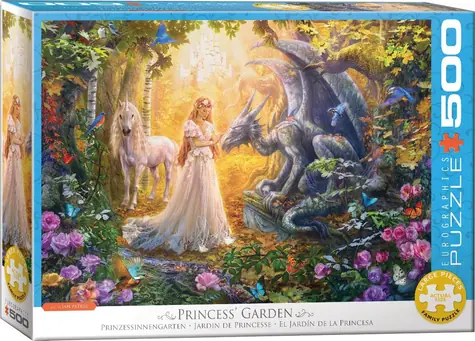EUROGRAPHICS Puzzle Prinzessinnengarten XL / 500 Teile / 68 x 48 cm