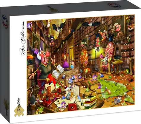GRAPHICS Puzzle Hexe / 2000 Teile / 98 x 69 cm