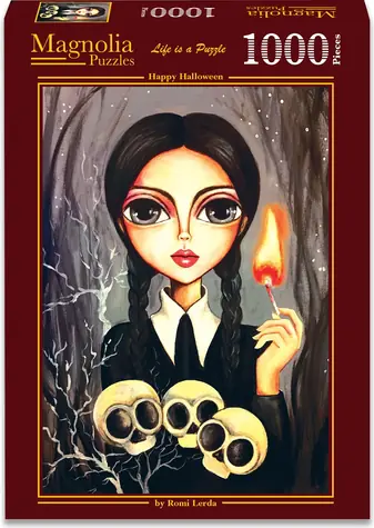 MAGNOLIA Puzzle „Happy Halloween“ / 1000 Teile / 48 x 68 cm