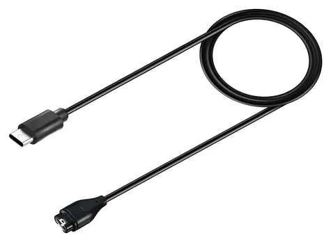 Hurtel Magnetisches Ladekabel für Garmin, schwarz / Ladekabel / USB-C