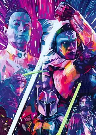 Ravensburger Puzzle Star Wars Hyperspace: Ahsoka XXL / 500 Teile / große Teile