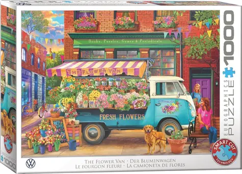 EUROGRAPHICS Puzzle Blumenlieferung / 1000 Teile / 68 x 48 cm