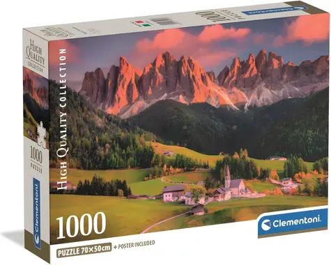 Clementoni Puzzle Magische Dolomiten / 1000 Teile / ab 14 Jahren