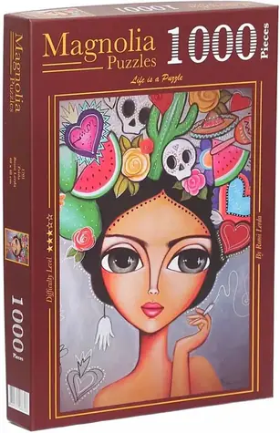 MAGNOLIA Puzzle Frida / 1000 Teile / 48 x 68 cm
