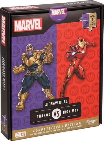 Ridley's Games Puzzle Duel MARVEL Avengers: Thanos vs Iron Man / 2x70 Teile