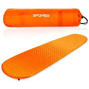 Spokey RAMBLER Selbstaufblasende Isomatte orange / 180 x 50 x 3 cm / R- Value 3,6