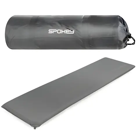 Spokey FATTY grau / Selbstaufblasende Isomatte / 180 x 50 x 5 cm / R- Value 3