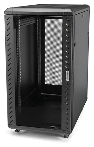 StarTech 32U Rack / Rackmontage / 19" / 4-Pfosten / Verstellbare Tiefe 15-81 cm / abschließbar