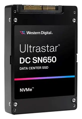 SanDisk Ultrastar SN650 15,36 TB / SSD / U.3 / PCIe 4.0 NVMe / 2,5"