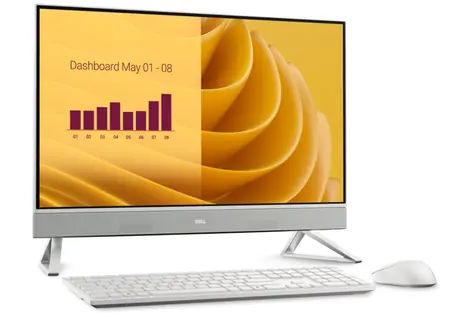 DELL EC27250 weiß / All-in-One-PC / 27" FHD / Intel Core Ultra 7-150U / 16 GB RAM / 512 GB SSD / Windows 11