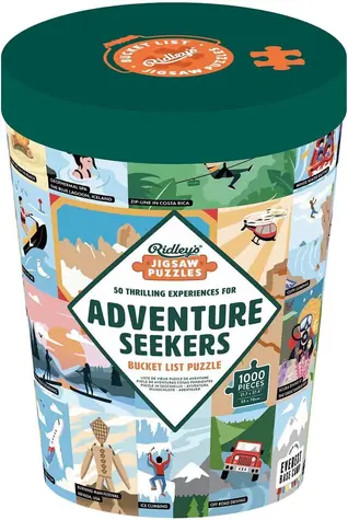 Ridley's Games Puzzle Bucket List: 50 Erlebnisse für Abenteuerlustige / 1000 Teile