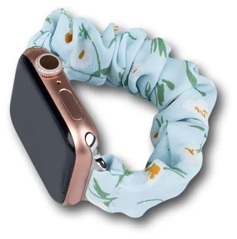 Hurtel Textilarmband blau für Apple Watch 42/44/45 mm / Armband / Elastisch / Textil