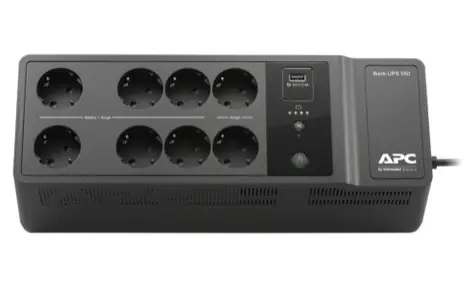 APC BE650G2-GR Back-UPS 650VA (400W) schwarz / Notstromversorgung / 230V / 1x USB- Port