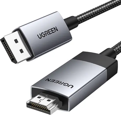 Ugreen 25491 DisplayPort - HDMI 3M graues Kabel