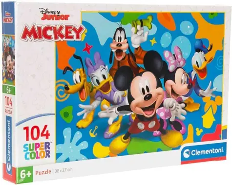Clementoni Puzzle Mickey Mouse und Freunde / 104 Teile / ab 6 Jahren
