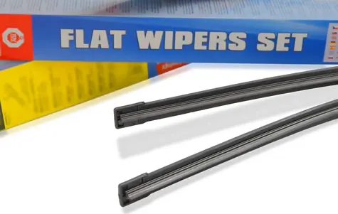 Compass FLAT HOOK Scheibenwischer-Set / Flache Scheibenwischer / 710 + 550 mm / 2er-Set