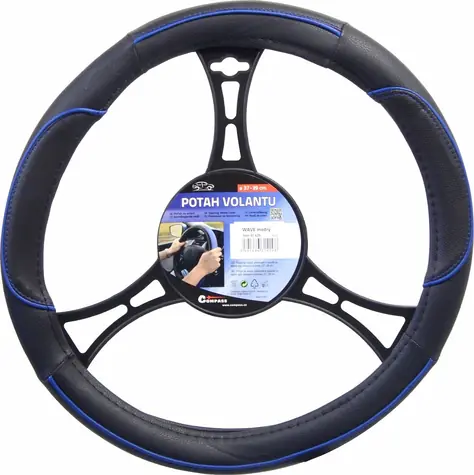 Compass Lenkradbezug WAVE blau / 37-39 cm / Universal