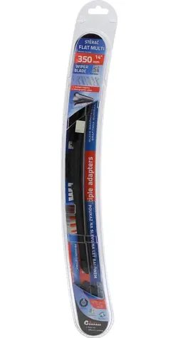 Compass Flachwischer FLAT MULTI 35 cm / Wischer / Universaladapter / Graphitgummi