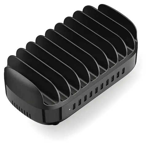 Orico DUK-10P-V1 schwarz / Ladestation / 10x USB-A