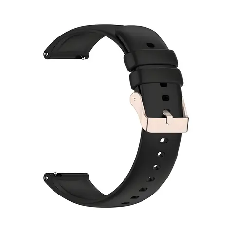 Hurtel Silikonarmband schwarz / Armband / XIAOMI Mi Watch, Amazfit GTR 47 mm / Silikon