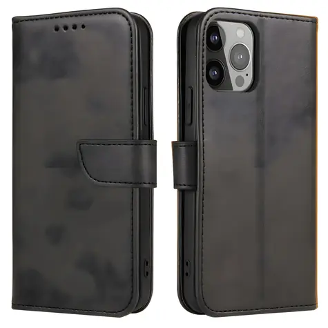 Hurtel Magnethülle schwarz / Hülle / Samsung Galaxy M54 / Klapphülle mit Überschlag / magnetisch / Brieftaschenhülle