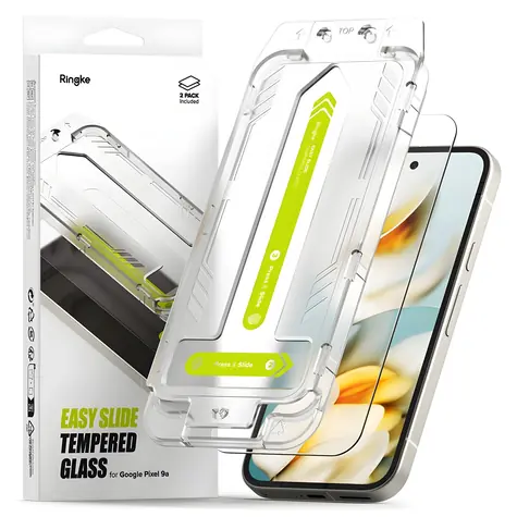 Ringke Easy Slide / Schutzglas / Google Pixel 9a / 2 Stück