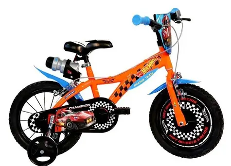 Dino Bikes 14" Hot Wheels / Kinderfahrrad