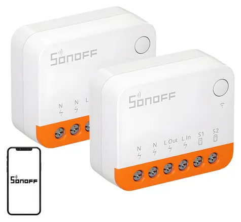 Sonoff MINIR4 Extreme / Smart Switch / Wi-Fi / 2 Stück