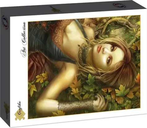 GRAPHICS Puzzle Blätterkleid / 2000 Teile / 98 x 69 cm