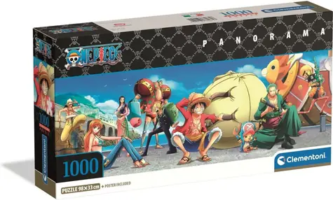 Clementoni Panoramapuzzle One Piece / 1000 Teile / ab 14 Jahren