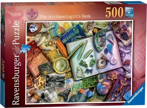Ravensburger Puzzle Archäologentisch / 500 Teile