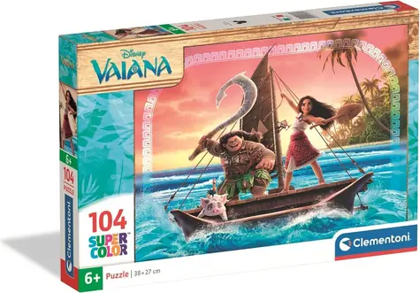 Clementoni Puzzle Merida - Legende der Highlands und Vaiana 2 (27237) / 104 Teile / ab 6 Jahren