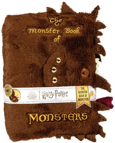 Schmidt Plüschmonsterbuch mit Sound / Harry Potter / 26 cm
