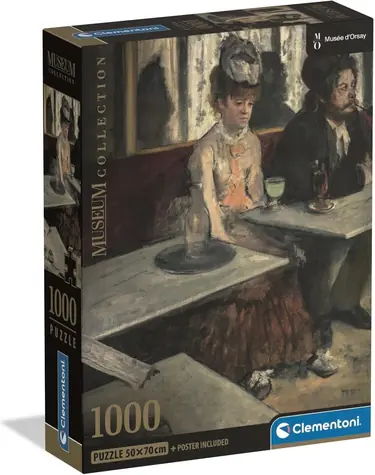 Clementoni Puzzle Museum Sammlung: Im Café / 1000 Teile / ab 14 Jahren