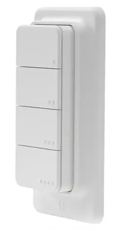 Shelly Blu RC Button 4 ZB / Fernbedienung / 4 Tasten / ZigBee / Bluetooth / bis zu 16 Szenen