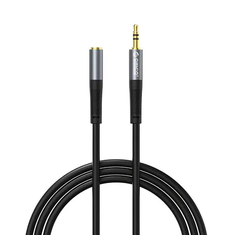 Orico AXF-50 schwarz / Audiokabel / 3,5-mm-Klinkenstecker (M) - 3,5-mm-Klinkenstecker (F) / 5 m