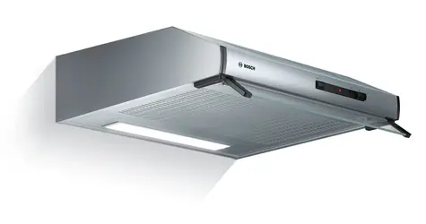 BOSCH Serie 2 DUL62FA51 Edelstahl / Kaminhaube / 60 cm / 250 m/h / Energieeffizienzklasse D / 68 dB