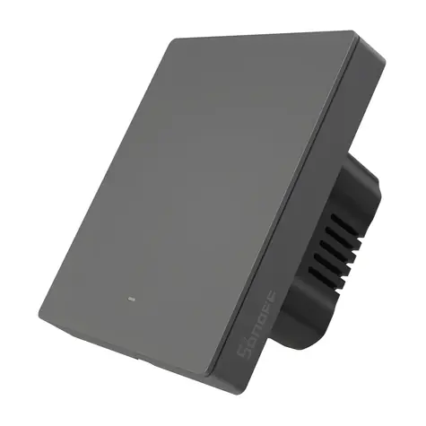 Sonoff M5-1C-80 Graphit / Intelligenter Wandschalter / 1-Kanal / WLAN / für Rahmen