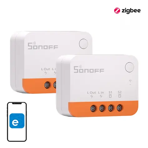 Sonoff ZBMINIL2 / Smart-Schalter / ZigBee / 2 Stück